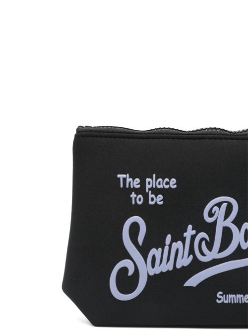 Borsa bambina MC2 Saint Barth Aline nera con logo MC2 SAINT BARTH | ALINE08503L